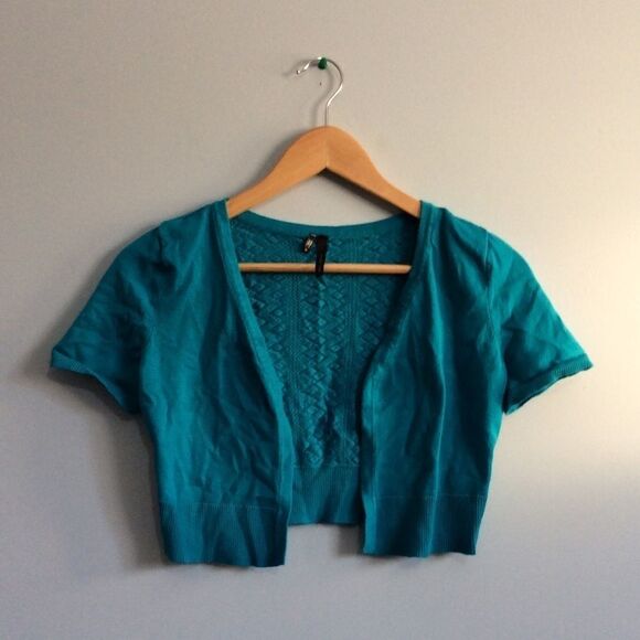 Maurice’s Blue Cover-Up/Cardigan - Picture 10 of 15